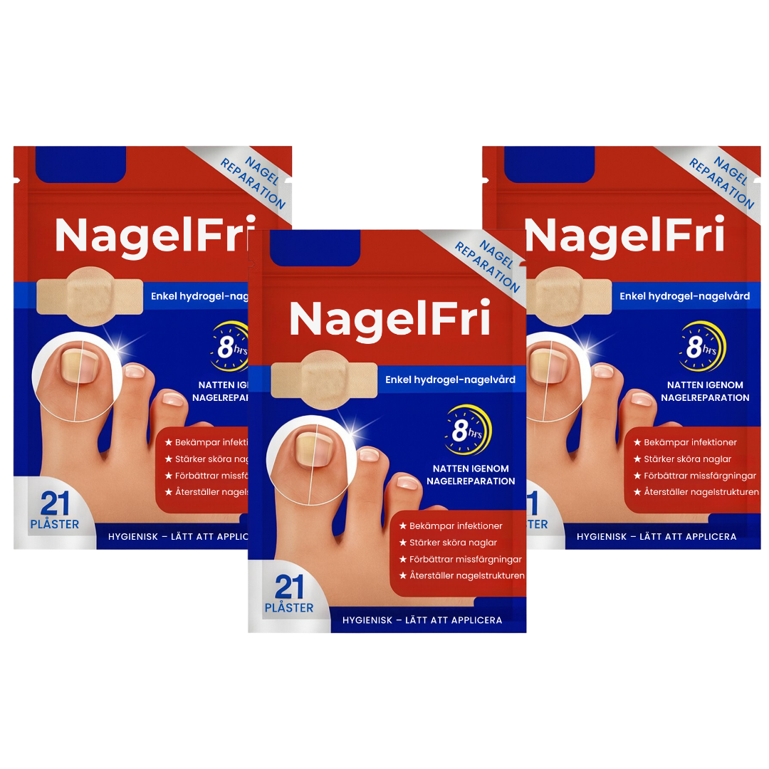 NagelFri™ | Bli av med nagelsvamp på 7 dagar – även om du har provat allt