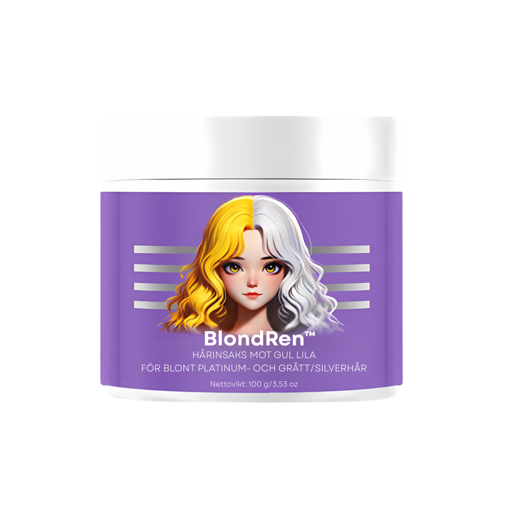 BlondRen™ | Entfernt bis zu 97 % des Gelbstichs – für weicheres, glänzenderes Haar in nur 5 Minuten!