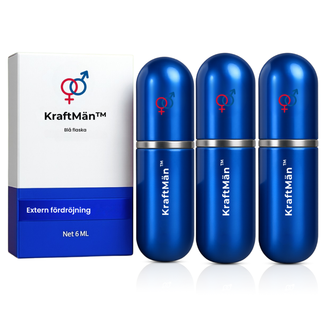 KraftMän™ | Få en stark erektion på bara 3 minuter!