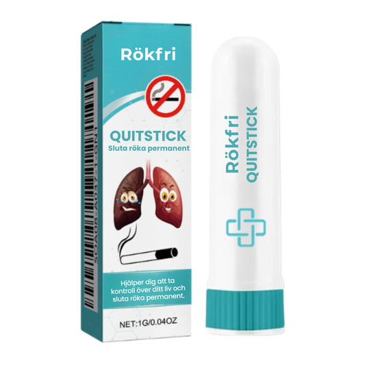 Rökfri™ Naturlig Inhalator | Rökning förstör dina lungor – Denna 100 % nikotinfria formula hjälper dig att sluta på bara 7 dagar, utan återfall!
