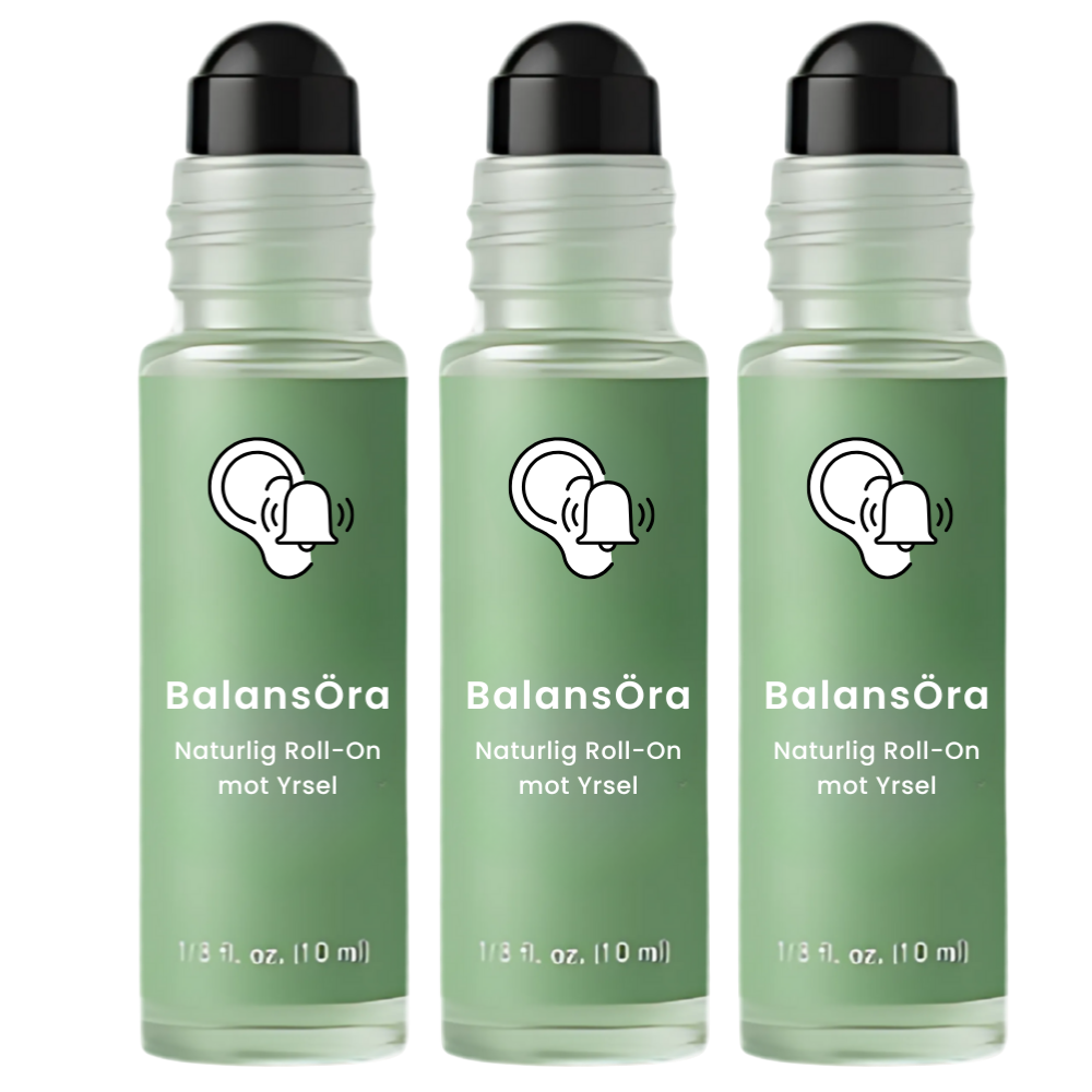 BalansÖra™ Yrsel Roll-On | Stoppa tinnitus, sus och yrsel på 5 minuter – äntligen omedelbar lindring efter år av besvär!