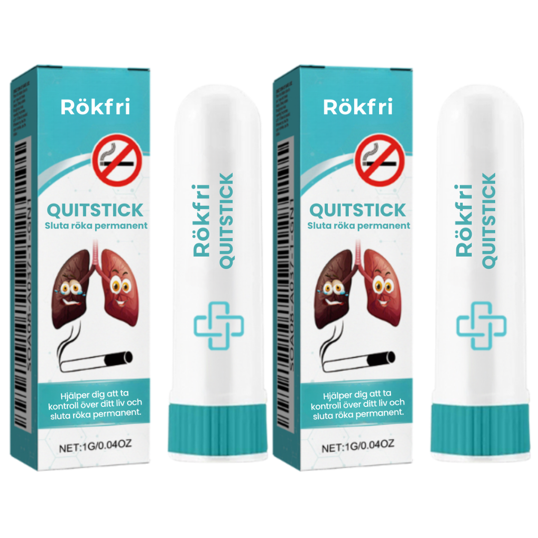 Rökfri™ Naturlig Inhalator | Rökning förstör dina lungor – Denna 100 % nikotinfria formula hjälper dig att sluta på bara 7 dagar, utan återfall!