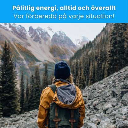 SolarCharge™ | Kontinuerlig kraft, konstant ljus – bevisat vara den starkaste.