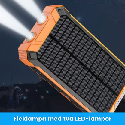 SolarCharge™ | Kontinuerlig kraft, konstant ljus – bevisat vara den starkaste.