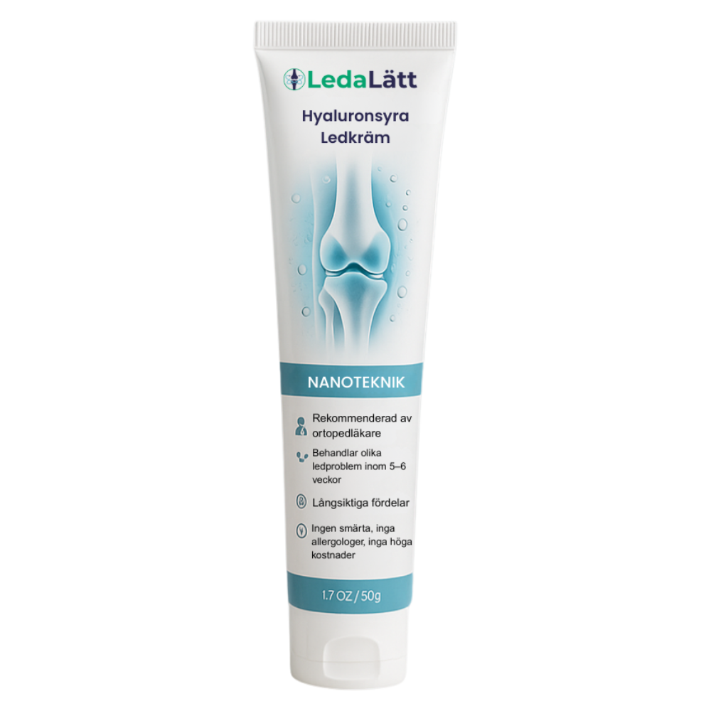 LedaLätt™ | Lindrar knäsmärta och ledvärk med upp till 87 % på 48 timmar  Ingen kirurgi, inga ärr och 100% naturligt