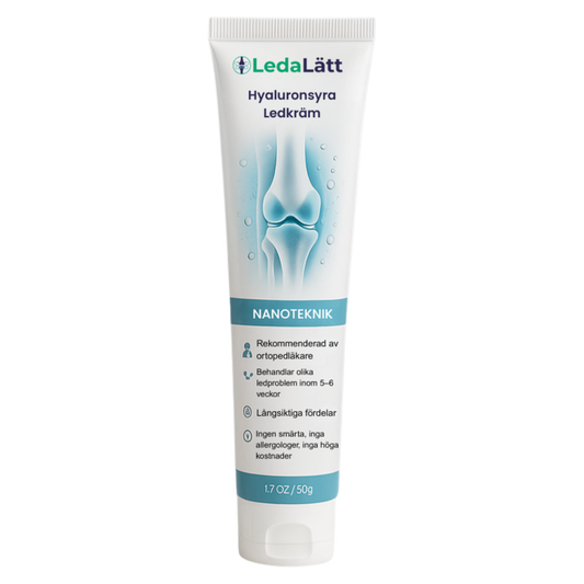 LedaLätt™ | Lindrar knäsmärta och ledvärk med upp till 87 % på 48 timmar  Ingen kirurgi, inga ärr och 100% naturligt