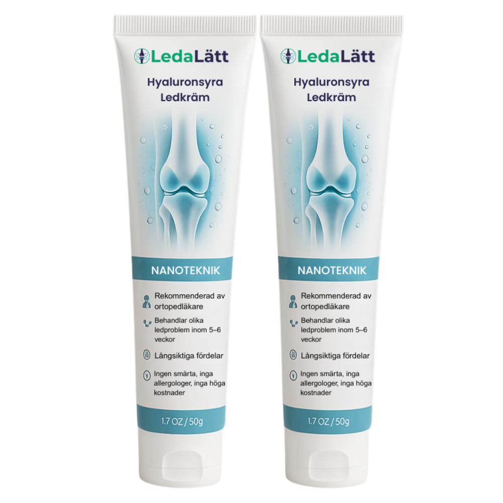 LedaLätt™ | Lindrar knäsmärta och ledvärk med upp till 87 % på 48 timmar  Ingen kirurgi, inga ärr och 100% naturligt