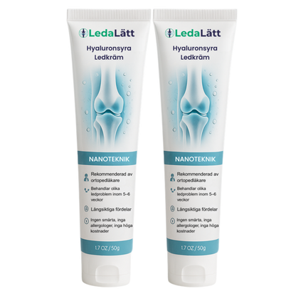 LedaLätt™ | Lindrar knäsmärta och ledvärk med upp till 87 % på 48 timmar  Ingen kirurgi, inga ärr och 100% naturligt