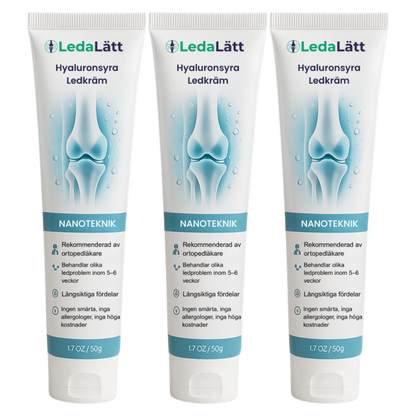 LedaLätt™ | Lindrar knäsmärta och ledvärk med upp till 87 % på 48 timmar  Ingen kirurgi, inga ärr och 100% naturligt