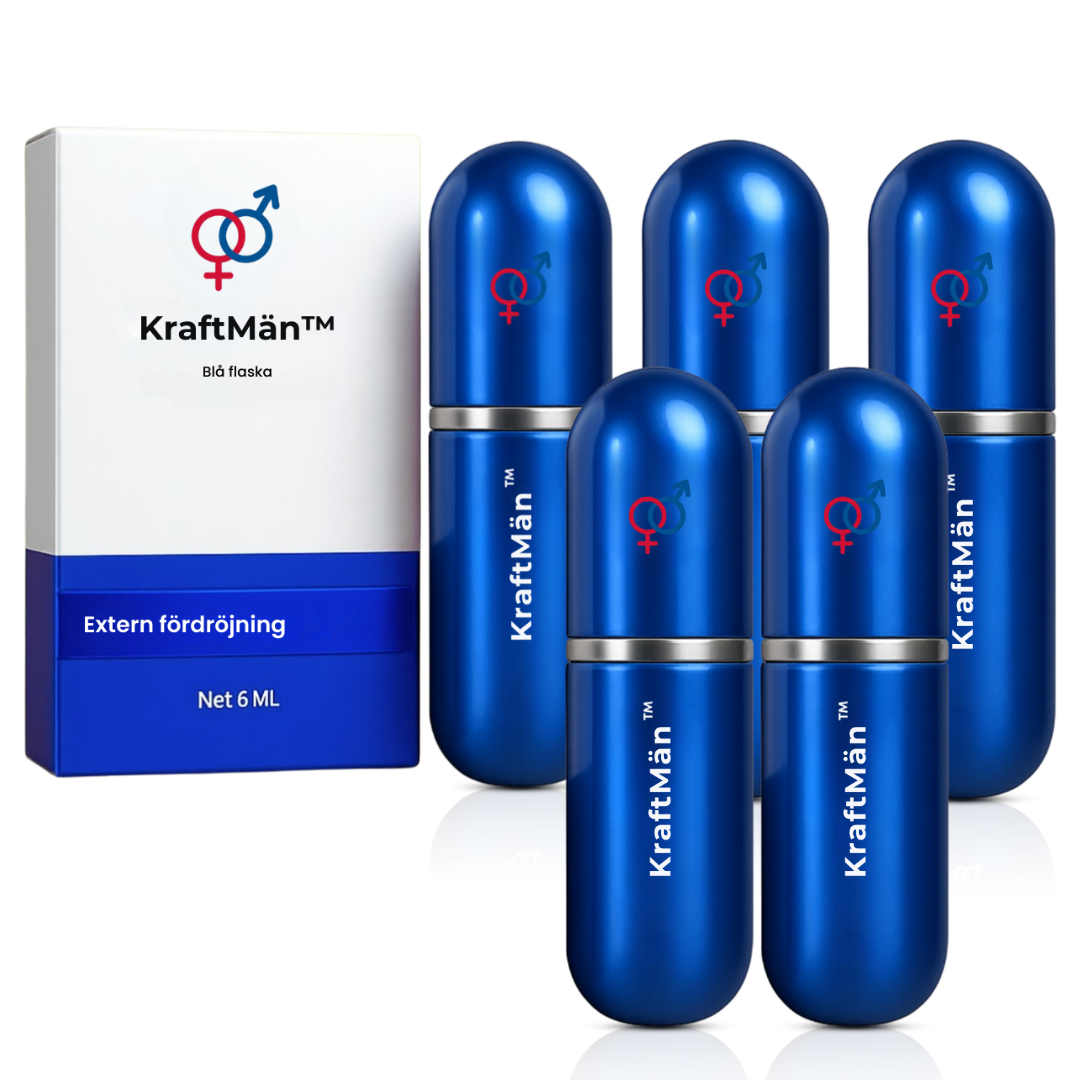 KraftMän™ | Få en stark erektion på bara 3 minuter!
