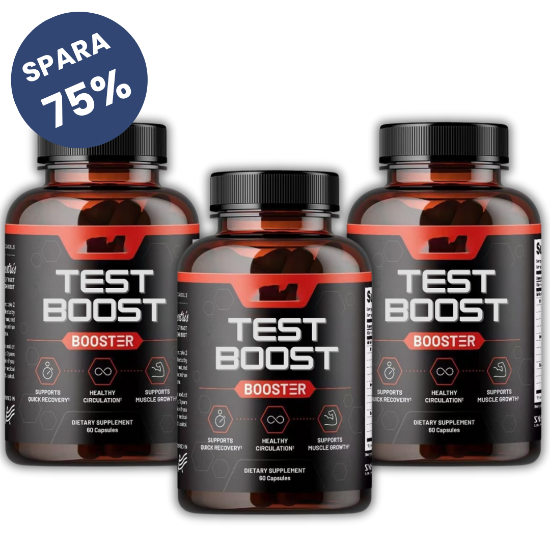StyrkPotens™ Erektionskapslar | Förbättrar erektioner med 97 % och ökar din libido inom 5 dagar