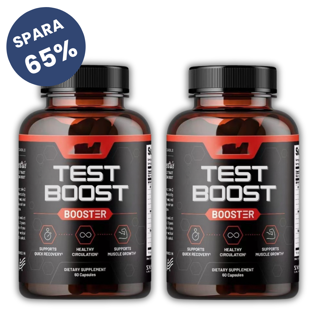 StyrkPotens™ Erektionskapslar | Förbättrar erektioner med 97 % och ökar din libido inom 5 dagar